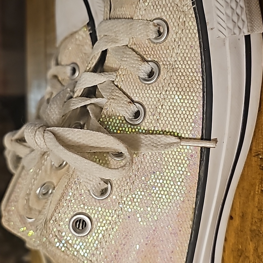 Converse All-Star sparkly/iridescent size 8 (EUR 39) - Picture 5 of 8